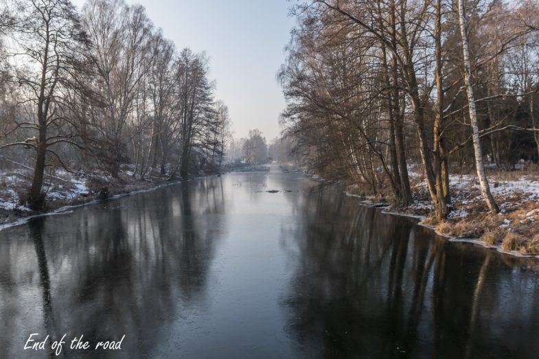 Stau 619 - widok na kanał 621
